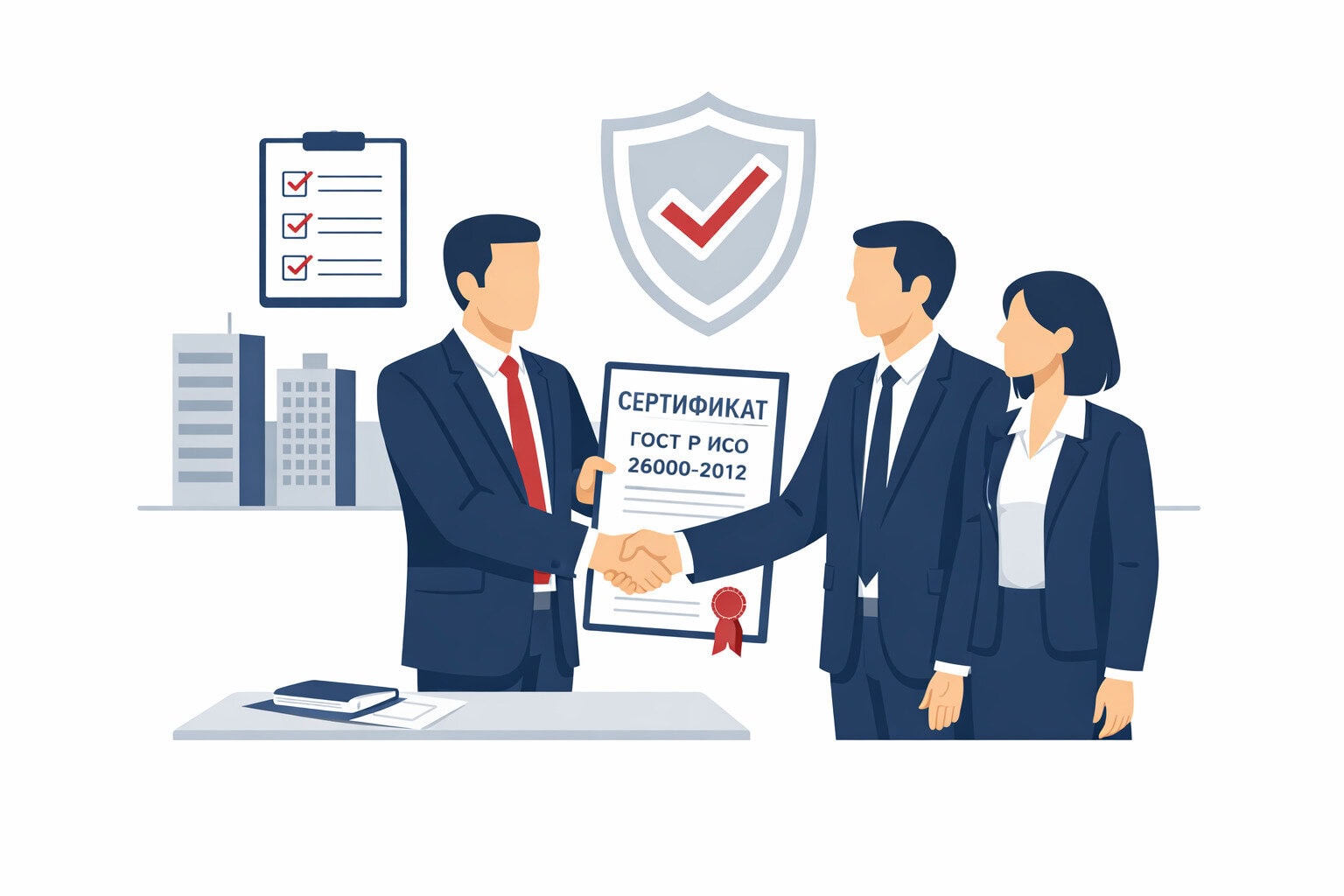 Порядок оформления сертификата ГОСТ Р ИСО 26000-2012 в Магасе