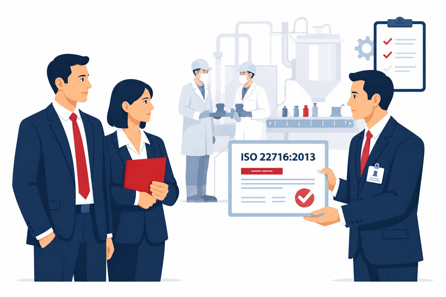 Порядок получения сертификата ISO 22716:2013 в Магасе