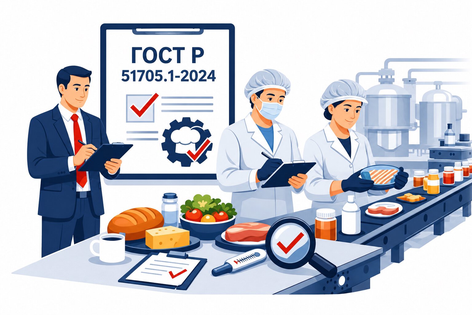 Оформление ГОСТ Р 51705.1 2024 ХАССП в Магасе