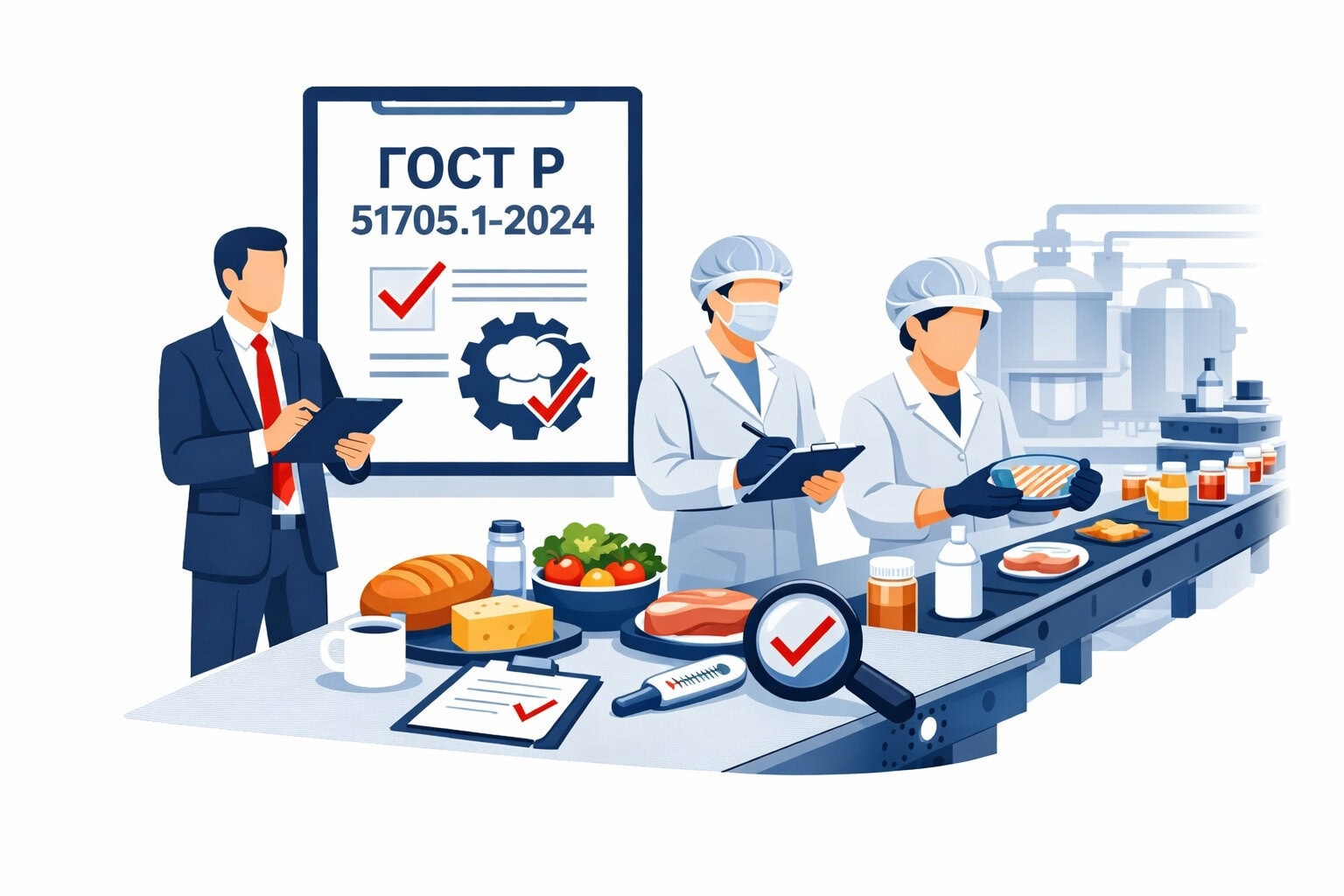 Оформление ГОСТ Р 51705.1 2024 ХАССП в Магасе